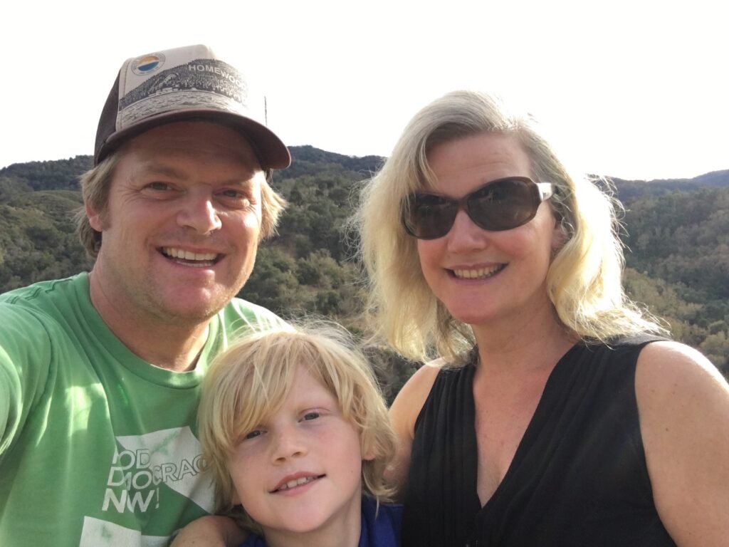 Daniel, Aubrey and Nicholas Duerr in Carmel Valley 2014